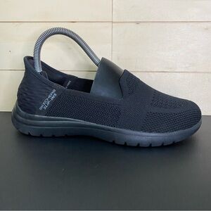 Skechers Slip-Ins On the Go Women's Size 6 Shoes Black Memory Foam Slip-Ons